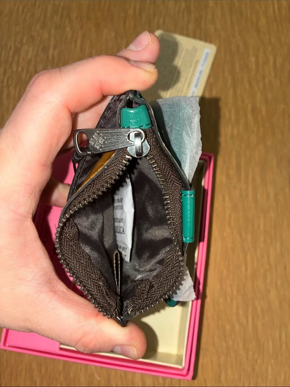 NWT Patricia Nash Leather Credit Card Wallet